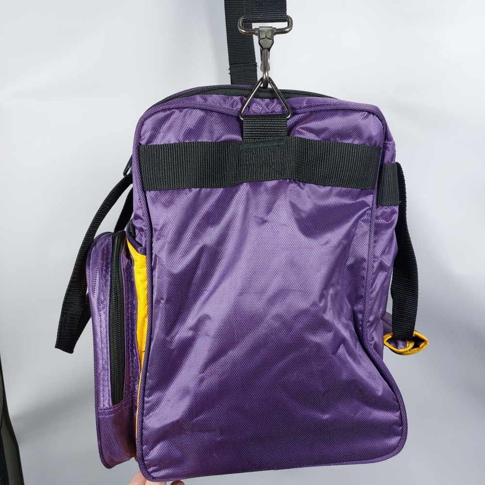 Minnesota Vikings Single Bowling Ball Bag/New Towel Set Purple Gold Embroidered - Picture 9 of 13